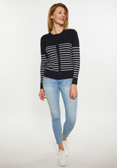 Usha Vest Dames zwart wit - maat Zwart/wit