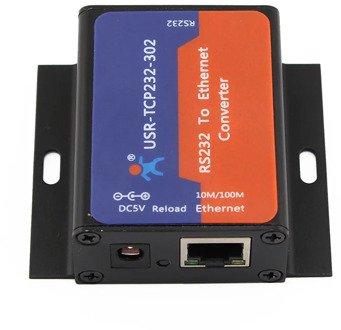 USR-TCP232-302 RS232 to TCP IP converter Serial to Ethernet support DNS DHCP Built-in webage