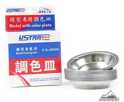 Ustar 90020 Model Kleur Plaat Verf Palet Model Hobby Schilderen Tools Fijne Accessoire