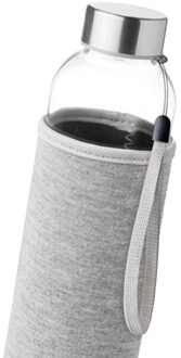Utah glazen 500ml waterfles Grijs - One size