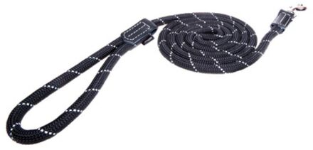 Utility - Hondenriem - Zwart - Nylon - Large - 180 cm