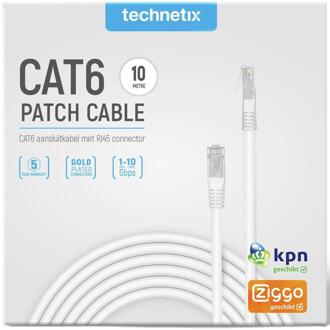 UTP Netwerkkabel CAT6 10,0m