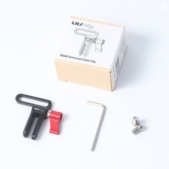 Uurig R068 Camera Hdmi Kabel Klem Voor Sony R068 A72/A73 Camera Kooi 12Mm Verstelbare Hdmi-Compatiblecable clip Mount Accessoires