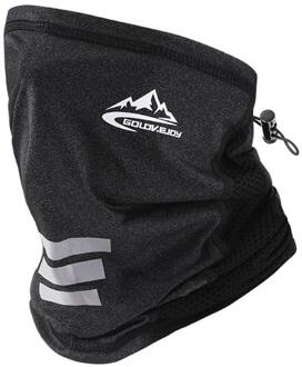 Uv-bescherming Ice Zijde Gezicht Cover Neck Tube Outdoor Sport Bandana Sjaal Ademend Wandelen Sjaal Neck Gaiter Bandana Grijs