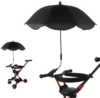 Uv Bescherming Regendicht Baby Baby Wandelwagen Cover Paraplu Kan Vrij Worden Gebogen Roest Niet Universele Wandelwagen Accessoires