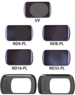 Uv Cpl ND8-PL ND16-PL Quick Installa Lens Filter Voor Dji Mavic Mini Camera Drone Accessoire Polarisatie Neutral Density Filter ND PL 5IN1
