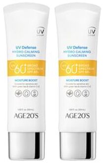 UV Defense Hydro Calming Sunscreen Twin Pack 50ml x 2 pcs