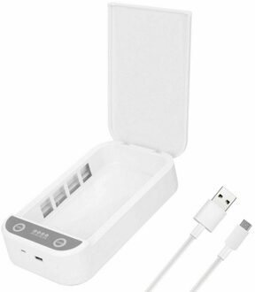 Uv Desinfectie Doos Stofverwijdering Steriliseren Mobiele Telefoon Sleutel Draagbare Huishoudelijke Desinfectie Machine Sterilisator Opbergdoos