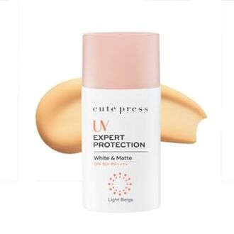 UV Expert Protection White & Matte SPF 50+ PA++++ Light Beige - 40ml