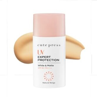 UV Expert Protection White & Matte SPF 50+ PA++++ Natural Beige - 40ml