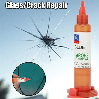 UV Glue Optical Clear Glue Window Repair Tool for Repair Long Crack Glass Broken Crack Qucikly Restore Window or Screen