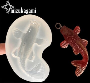 UV Hars Sieraden Vloeibare Siliconen Mold Vis Vorm Mal Hars Mallen Voor DIY Hanger Charms Maken Sieraden Speelgoed