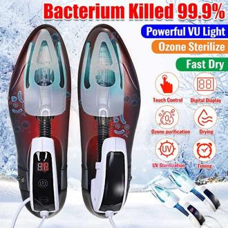 UV Lamp Shoes Sterilizer Shoes Dryer Deodorizer Household UV Disinfection Smart Ozone Deodorizer Shoe Racks Organizers