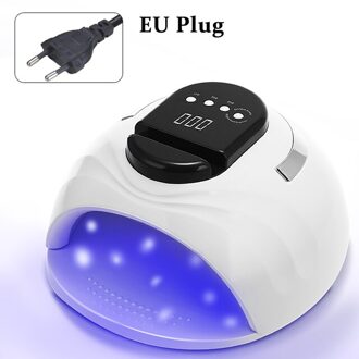 Uv Led Lamp Voor Nagels 168W Draagbare Nagel Droger Voor Sneldrogende Gel Met Smart Sensor Manicure Lamp voor Curing Gel Polish 168W-EU