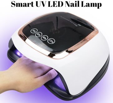 Uv Led Nagel Lamp Voor Manicure 42Pcs Nail Droger Lamp 4 Modus Met Lcd-scherm Touch Sensor Led Uv lamp Voor Nail Manicure Art Gereedschap V3 Nail Lamp