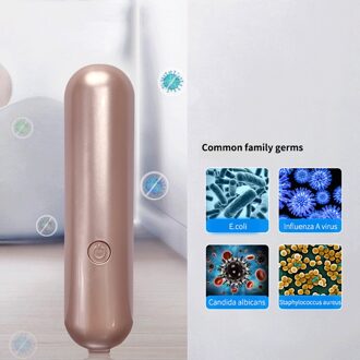 Uv Led Usb Handheld Uvc Kiemdodende Lamp Desinfectie Lamp Portable Home Reizen Uv Sterilisator Wand Uv C Led 365nm lampe