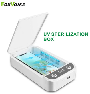 UV Light Sterilizer Box UVC Lamp Steriliser USB Ultraviolet Desinfectante Desinfection Sterilizing Cabinet For Phone Mask Watch