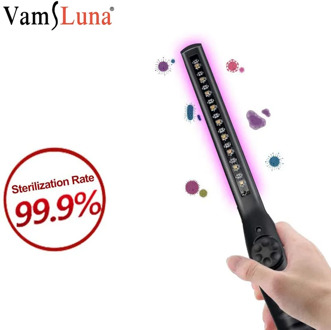 UV Light Sterilizer with USB Charging and LED Electric Sanitizer Disinfection UVC Lamp for Hotel Toilet Car Pet Keyboard 4.5W