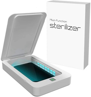 UV Smart Phone Cleaner, Portable Phone Cleaner, Aroma Cleaner, iPhone Cleaner Box with USB Charging Function (For IOS Android Ph