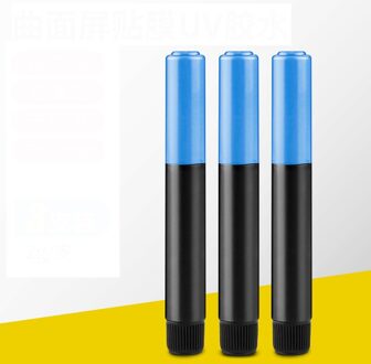 Uv Speciale Vloeistof Bonding Gestold Screen Gehard Film Film Lijm Lage Geur Mobiele Telefoon Speciale Gebogen Oppervlak Lijm 3 stukken