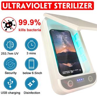 Uv Sterilisator Box Esterilizador Ultraviolet Ray Telefoon Facemask Desinfectie Kast Voor Sieraden Telefoon Sterilisator