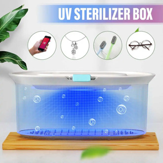 UV Sterilizer Box Phone Mask Cleaner Portable Personal Sanitizer Disinfection Cabinet UV Light Lamp USB Rechargeable Ozone Box