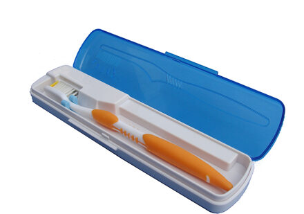 UV tandenborstel sterilisator duurt 6 minuten te steriliseren regelmatig.