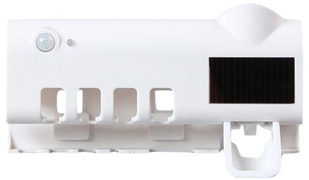 Uv Tandenborstelhouder Usb Charge Tandpasta Dispenser Zonne-energie Badkamer Tandenborstel Opbergdoos Multifunctionele Opslag Houder 01