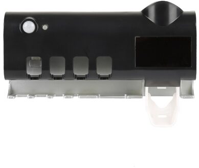 Uv Tandenborstelhouder Usb Charge Tandpasta Dispenser Zonne-energie Badkamer Tandenborstel Opbergdoos Multifunctionele Opslag Houder 02