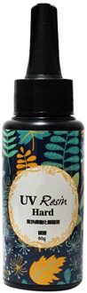 UV Ultraviolet Hars Gel Curing sneldrogende niet-toxisch Transparant Zonlicht Geactiveerd Hard AIC88 60g