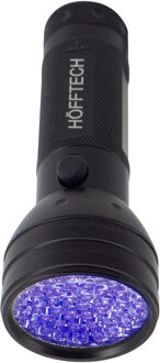 UV Zaklamp - blacklight - op reis en onderweg - hygi?ne detectie - 51 leds - aluminium