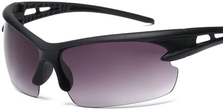 UV400 Mannen Vrouwen Fietsen Bril Outdoor Sport Mountainbike Fiets Bril Brillen Vissen Zonnebril Night Vision Zonnebril Gradient grijs