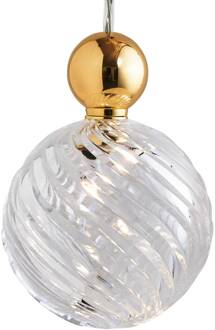 Uva L Hangbal goud helder swirl goud, helder