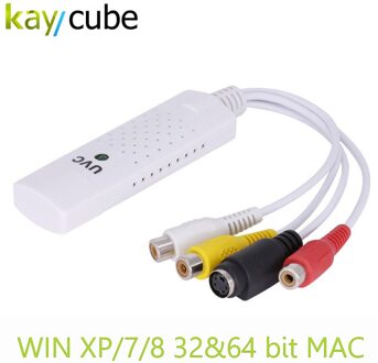 UVC USB 2.0 Makkelijk Cap Video TV DVD VHS DVR Capture Adapter Usb Video Capture Vedio Capture Apparaat Win7/8/XP/Vista Converter