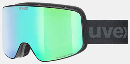 Uvex Pyrit Pro FM Skibril Zwart - One size