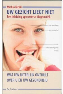 Uw gezicht liegt niet - Boek M. Kushi (9060305248)
