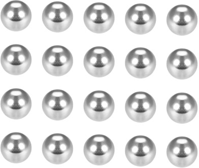 uxcell 100pcs 5/32 Inch Precision Chrome Steel Bearing Balls G25