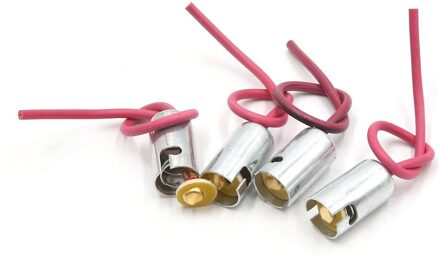 Uxcell 4 stks BA9S LED Lamp Auto Voertuig Deur Dome Panel Licht Socket Houder Connector