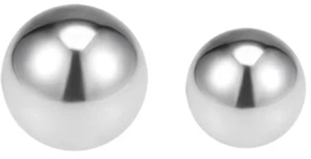 uxcell 50-1000pcs 0.5mm 1mm 1.2mm 1.3mm 1.5mm 1.8mm Bearing Balls 304 Stainless Steel G200 Precision Balls Hardware Tools