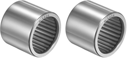 uxcell B1416 Needle Roller Bearings 7/8" x 1-1/8" x 1" Full Complement Drawn Cup 2pcs