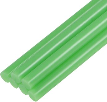 Uxcell Mini Glue Sticks Voor Lijmpistool 0.27-Inch X 4-Inch Groen 6Pcs