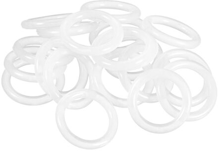 Uxcell Siliconen O-Ringen, 17 Mm Binnendiameter, 23 Mm Od, 3 Mm Breedte, seal Pakking 20 Pcs