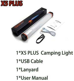 Uyled X5 Outdoor Led Camping Licht IP68 Professionele Waterdichte Lamp Voor Telefoon Draagbare Lantaarns Voor Wandelen X5 PLUS