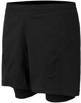 UYN Exceleration OW Performance 2in1 Shorts Heren-Zwart,Blauw