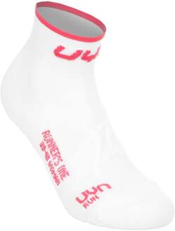 UYN Runner's One  Hardloopsokken Dames wit - 39-40