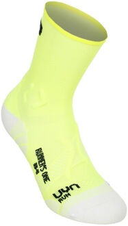 UYN Runner's One Short Hardloopsokken Heren geel - 42-44