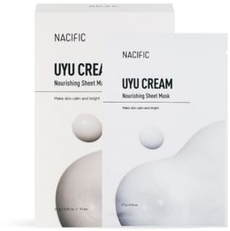 Uyu Cream Nourishing Sheet Mask Set 27g x 10 sheets