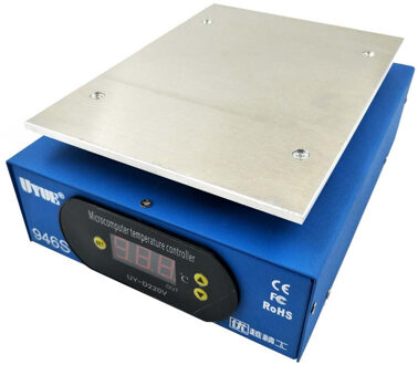 UYUE 946S Verwarm Station 220V 400W Verwarming Plaat Voor Telefoon Lcd-scherm Separator Machine Voorverwarmer Digitale Thermostaat platform 110V reeks meal