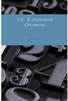 V.E. Economische oplossing - Boek March Pronk (9402116273)