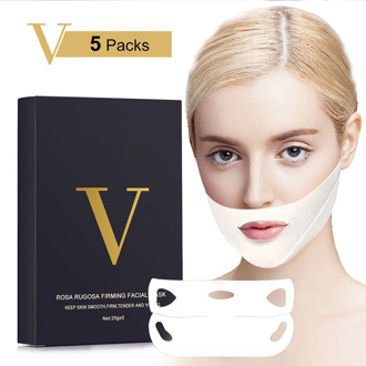 V Face Mask Facial Lift Shaping Cleansing Rejuvenation Moisturizing Chin Beauty Freckle Masque Skin Care Make-Up Masks Lotion